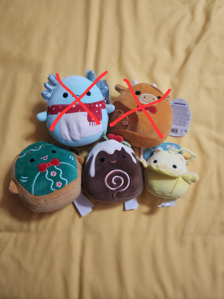 Squishmallows Plush Toys - Various Characters
