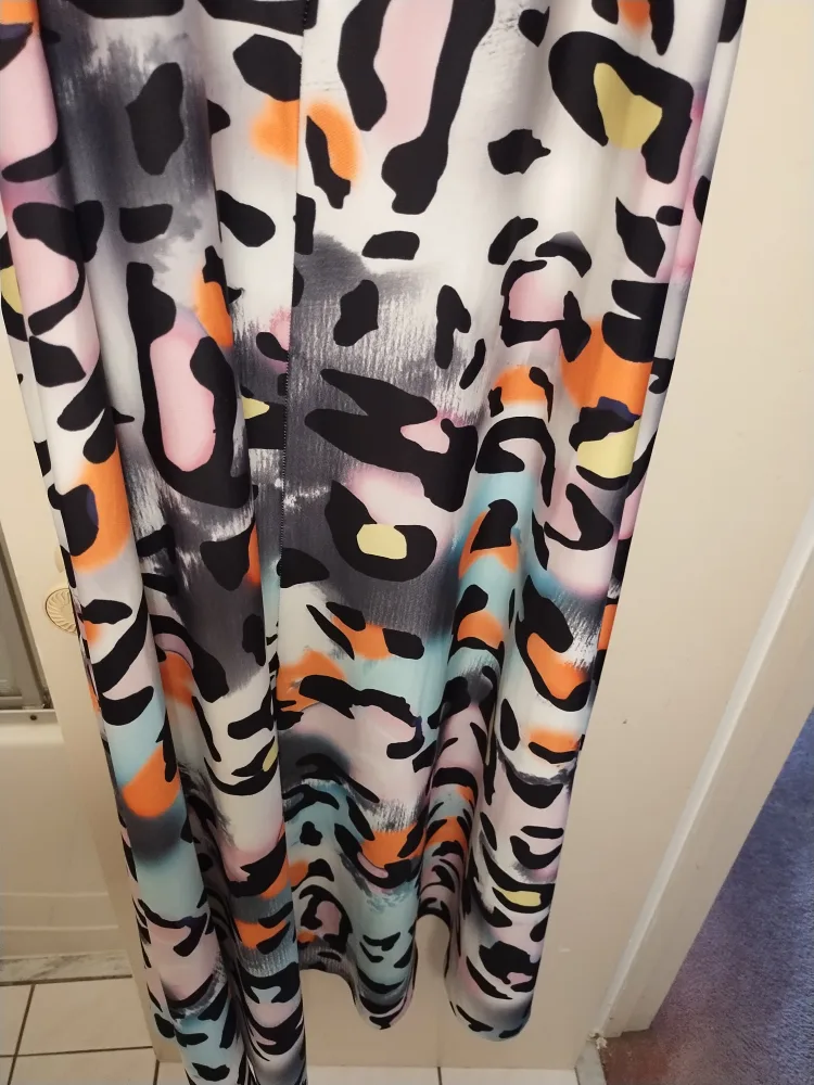 Colourful  Printed Long Dress image indicator(6)