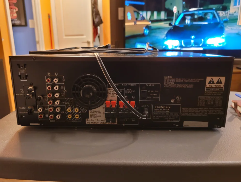 Technics SA-G76 AV Control Stereo Receiver image indicator(2)