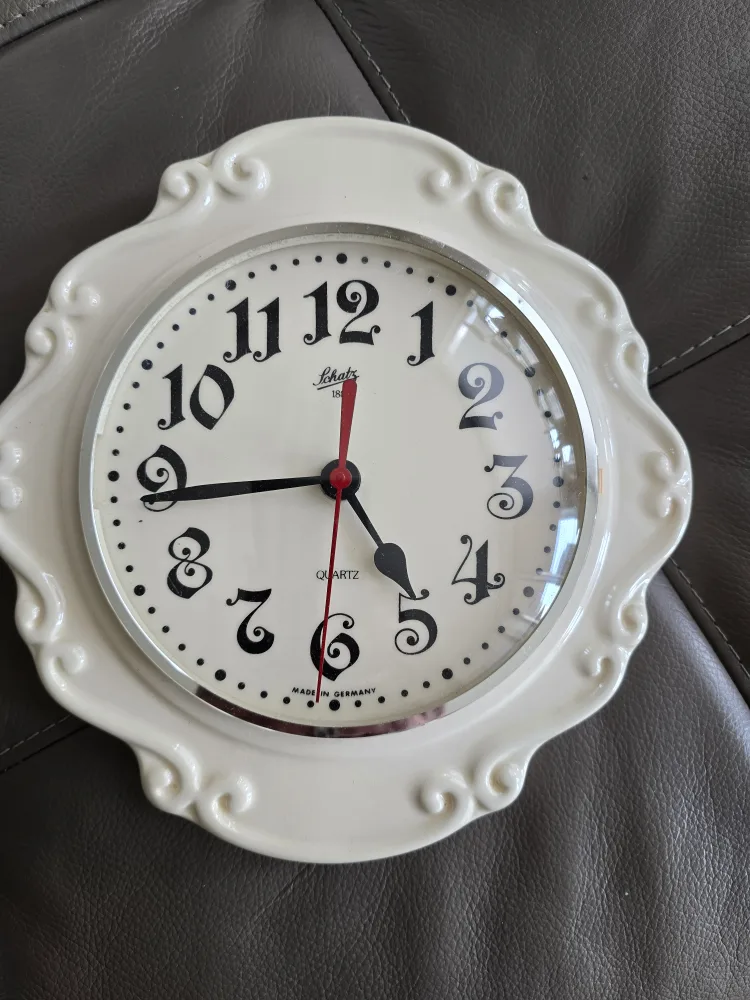 Schatz 1881 Quartz Wall Clock - Cream thumbnail