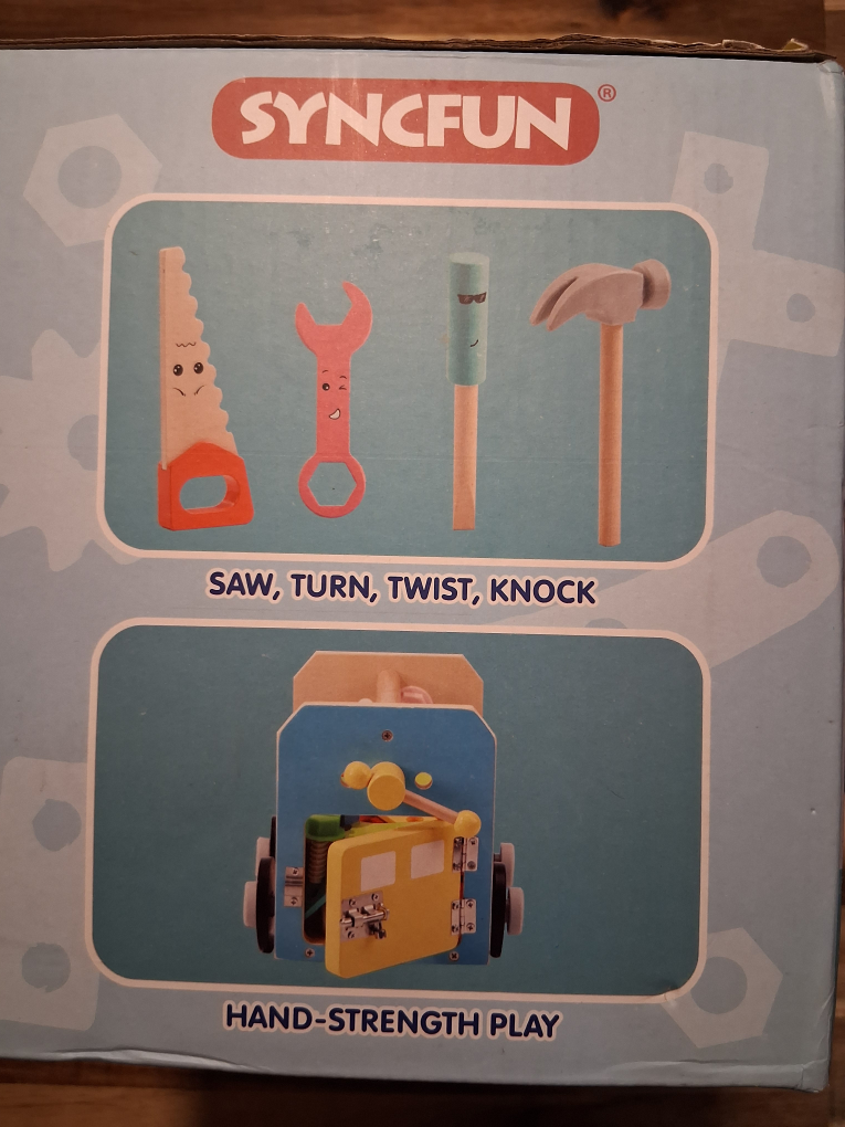 Syncfun Versatile Wooden Tool Box - Age 3+ - photo 2