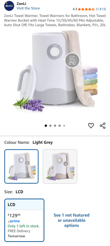 ZonLi Towel Warmer - photo 2