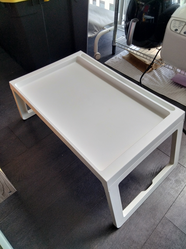 IKEA KLIPSK foldable bed tray