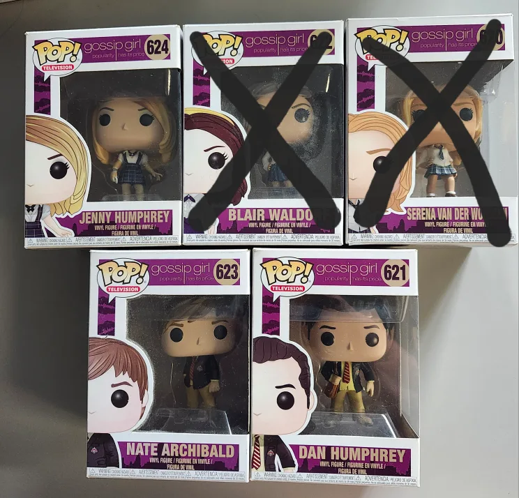 Funko Pop! Gossip Girl Vinyl Figures thumbnail