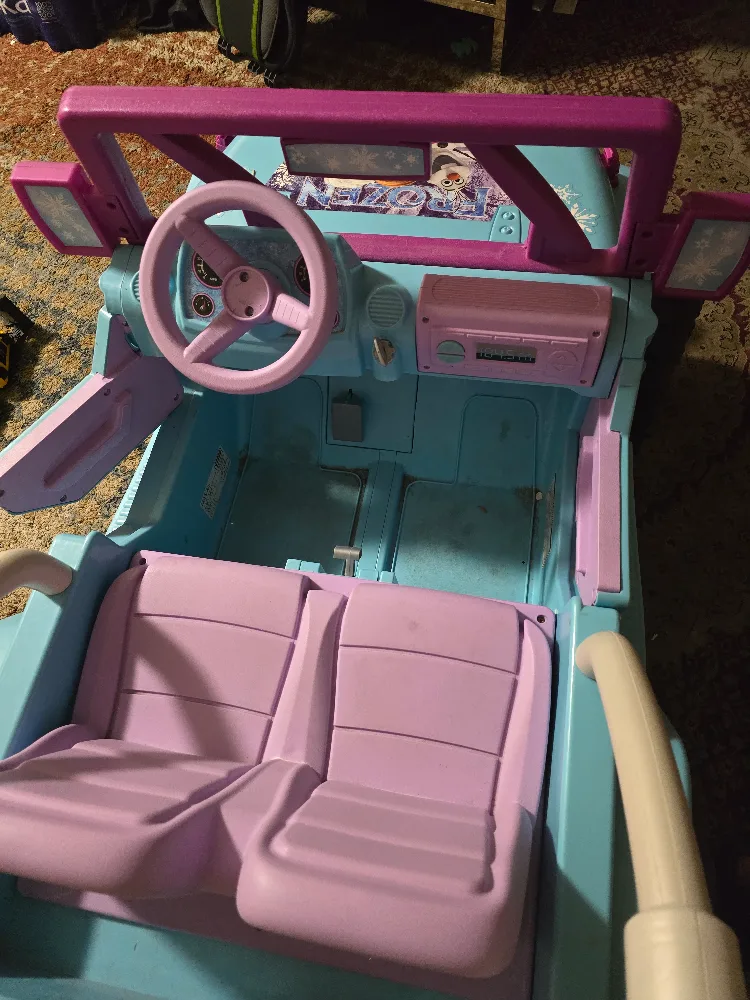 Disney Frozen Jeep Wrangler Ride-On Toy image indicator(2)