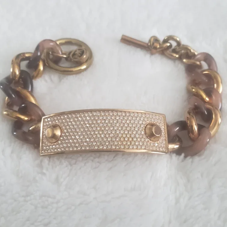 Michael Kors Gold Tone Bracelet image indicator(2)