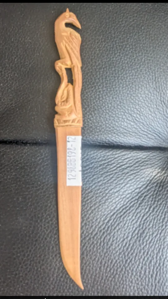 Vintage Wooden Bird Letter Opener image indicator(3)
