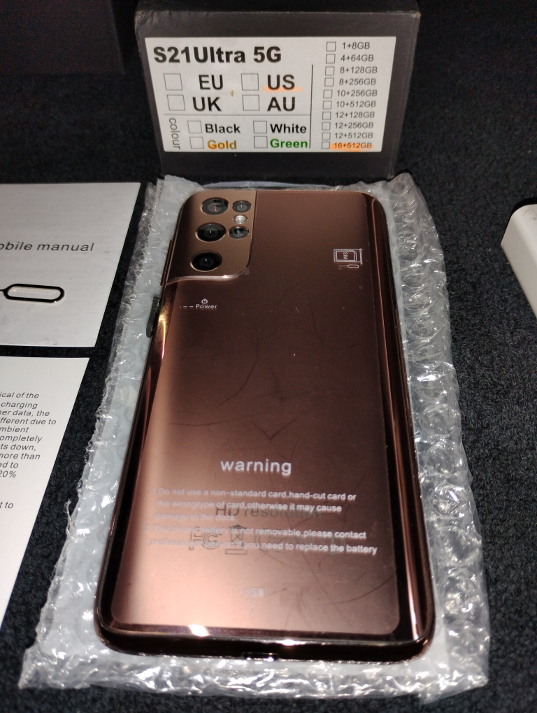 S21 Ultra 5G Rose Gold 512GB - Brand New - photo 2