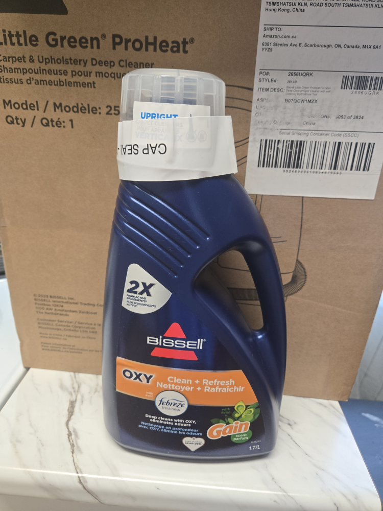 Bissell Little Green ProHeat Carpet Cleaner + Solution - photo 3