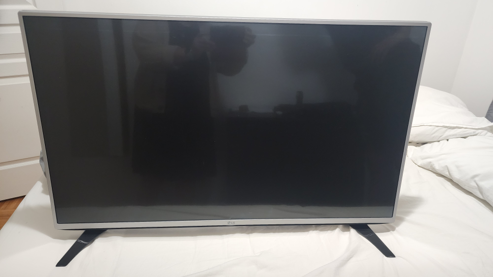 LG 43" TV with Remote - photo 2