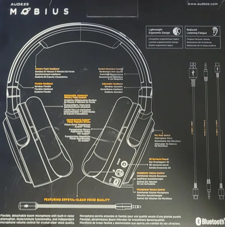 Audeze Mobius 3D Cinematic Headphones image indicator(2)