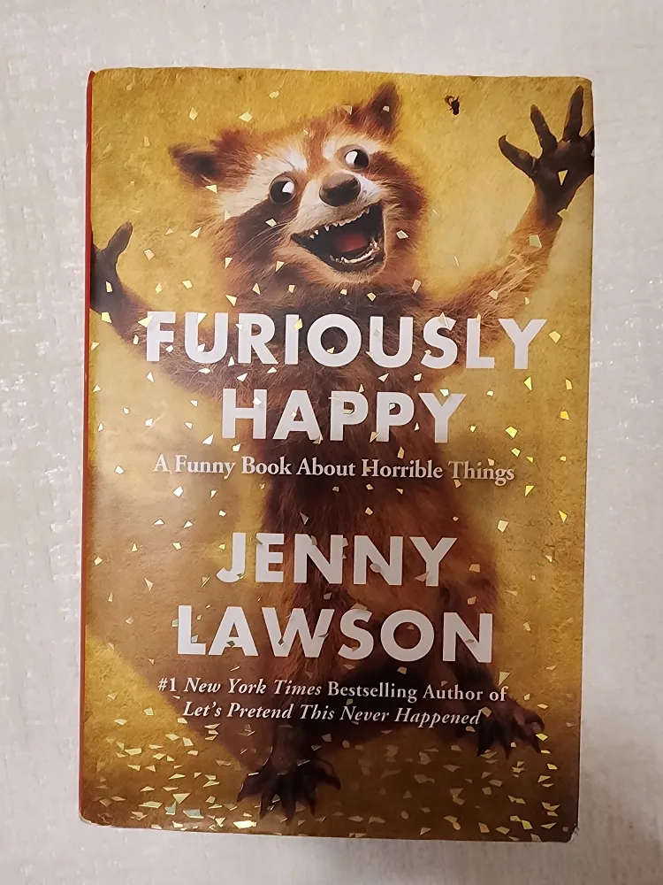Furiously Happy by Jenny Lawson - Hard Cover thumbnail