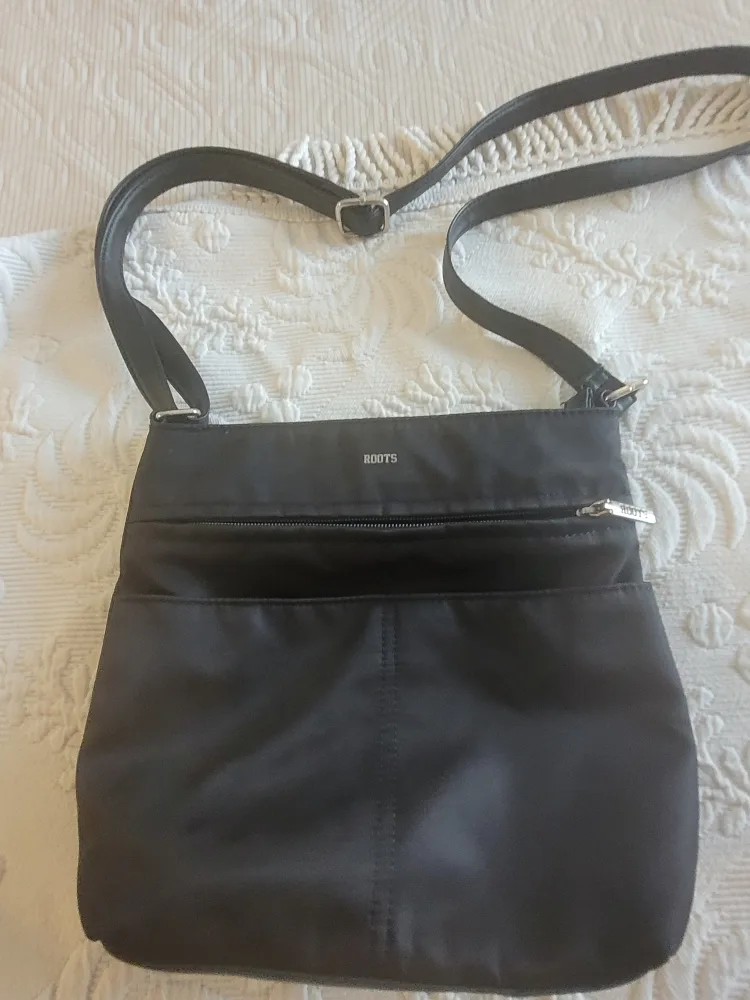 Roots Black Crossbody Bag thumbnail
