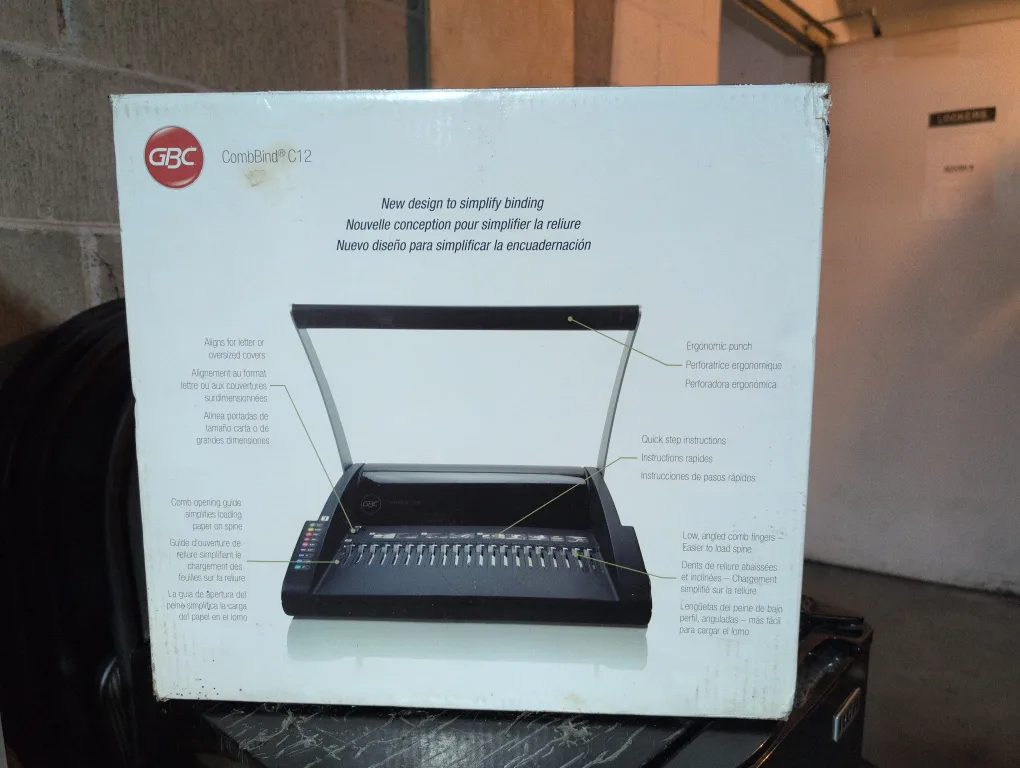 GBC CombBind C12 Binding System image indicator(4)