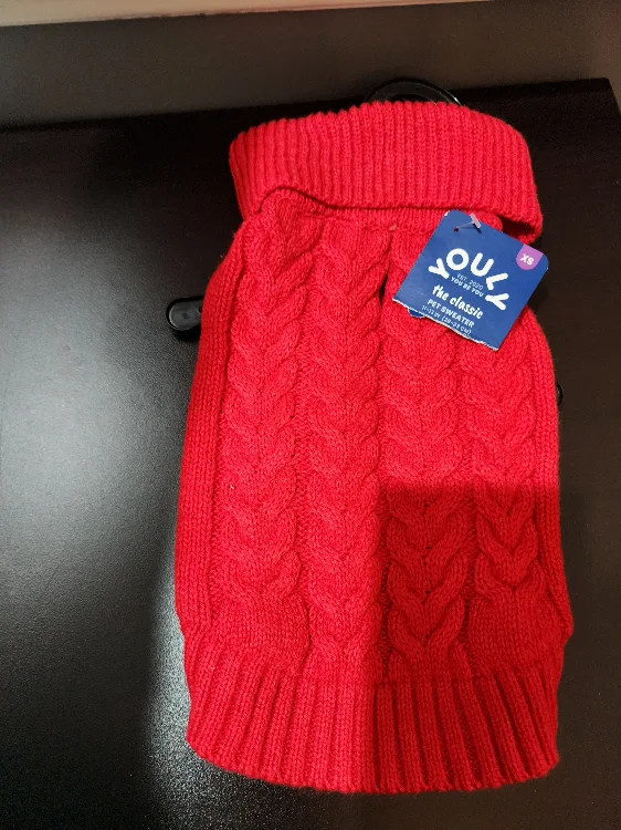 Youly The Classic Pet Sweater - XS thumbnail