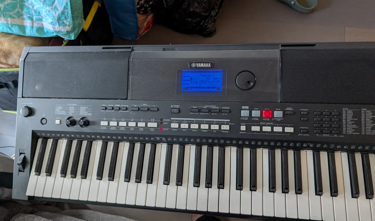 Yamaha PSR-E433 Keyboard image indicator(2)