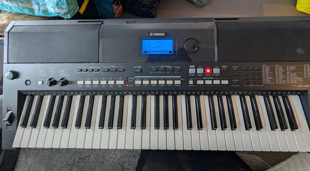 Yamaha PSR-E433 Keyboard image indicator(3)