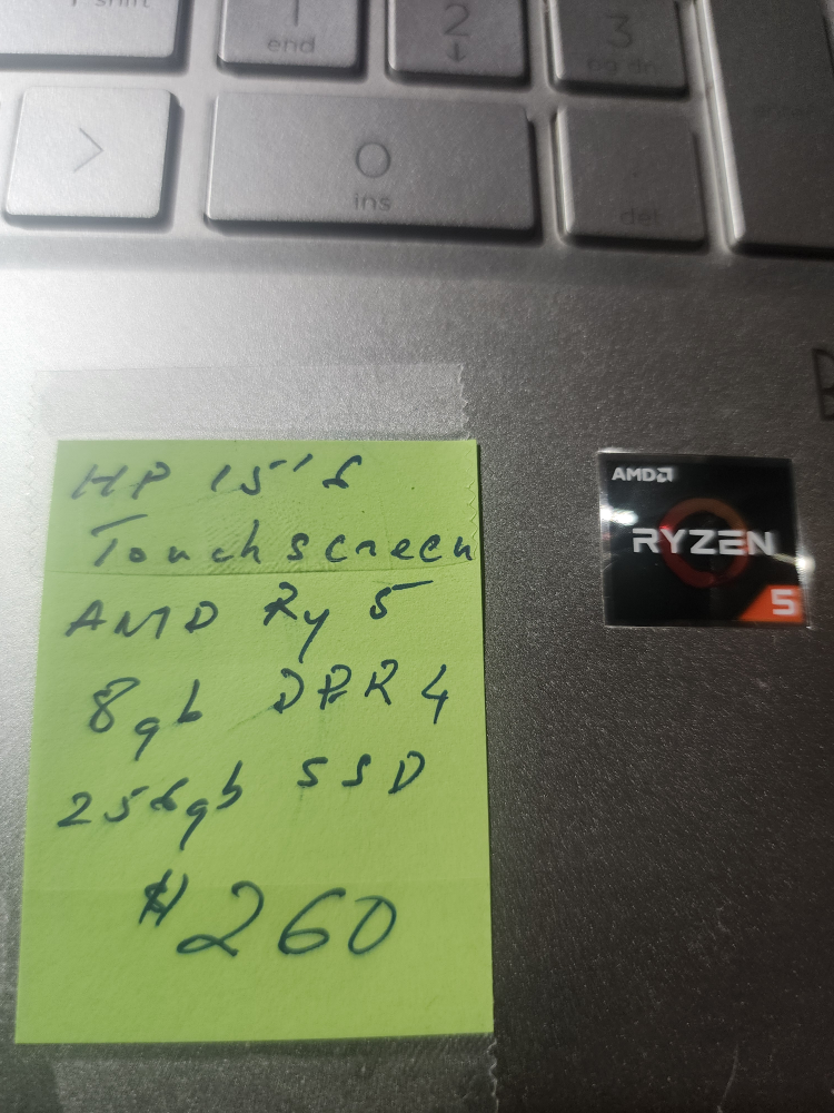 HP Pavilion 15-cw1xxx Laptop - Ryzen 5, 8GB RAM, 256GB SSD - photo 2