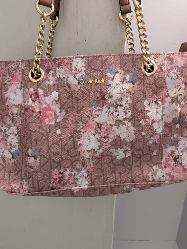Calvin Klein Authentic Floral Tote Bag thumbnail