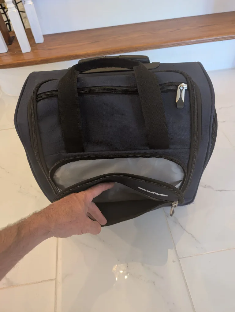 CIAO Wheeled Carry-On Bag - Navy Blue image indicator(7)