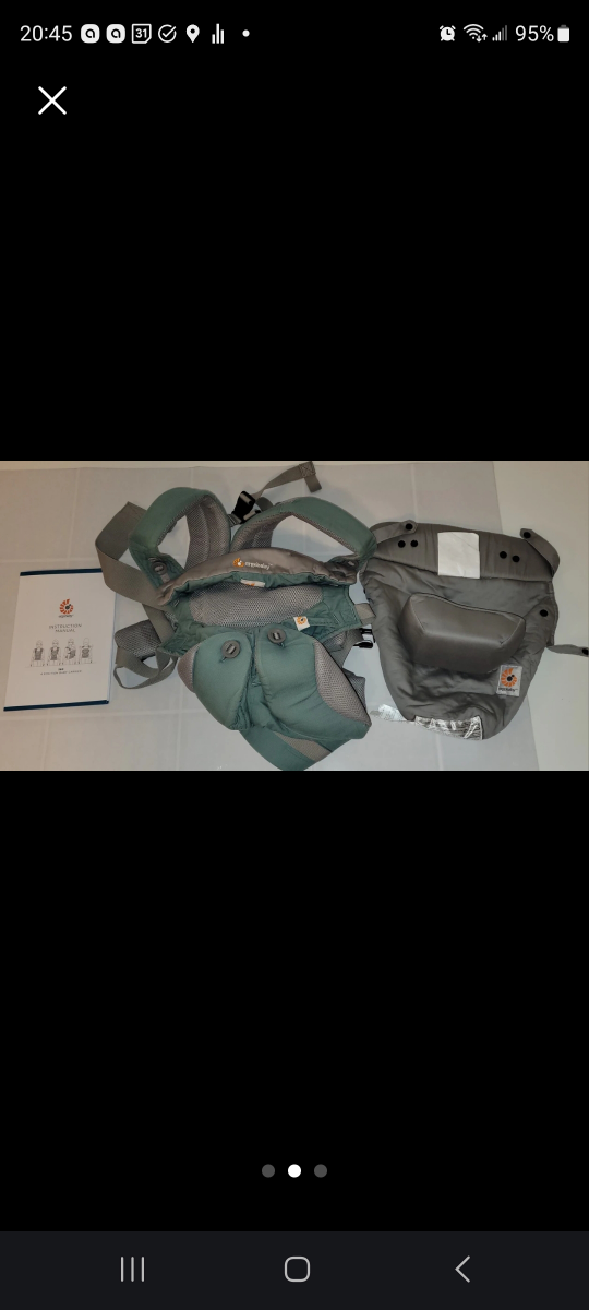 Ergobaby 360 Mesh Carrier - Mint Green - photo 2