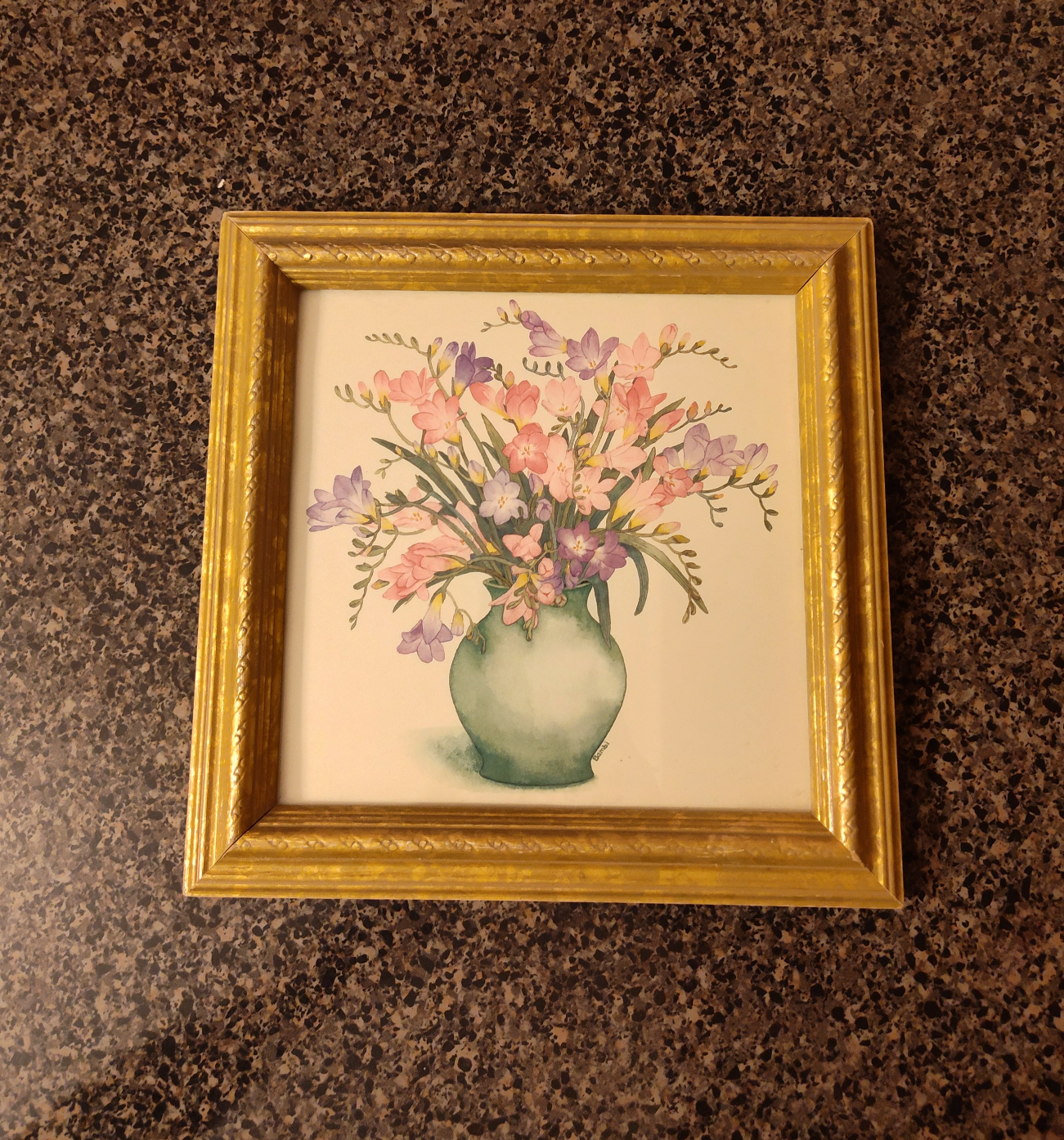Free Framed Floral Print
