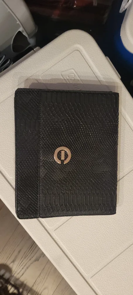 Black Snakeskin Clutch Purse thumbnail