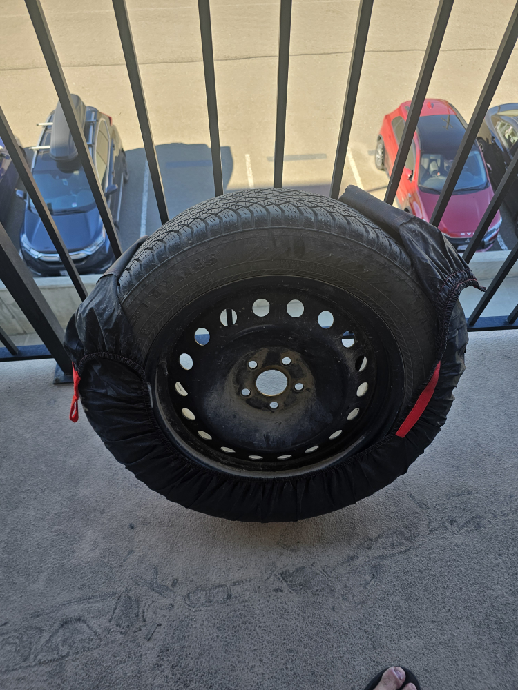 235/55R18 Nokian Hakkapelliita Winter Tires on Steel Rims - photo 2