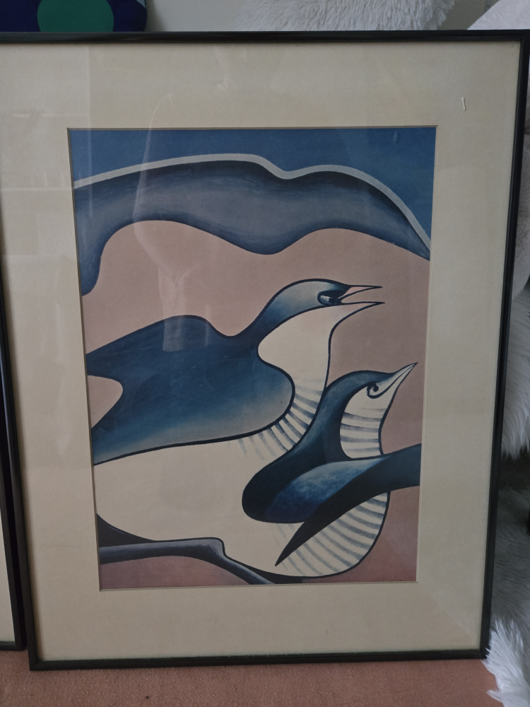 Framed Art Prints - Two Matching Pieces - photo 2