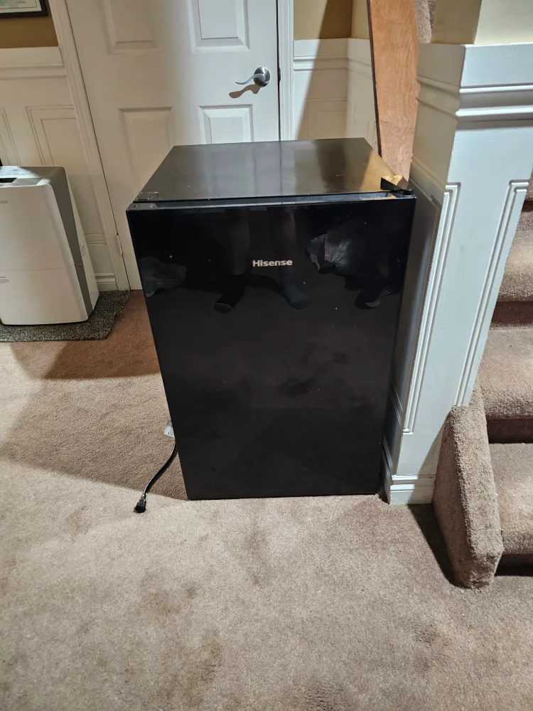 Hisense Compact Mini Fridge - Black