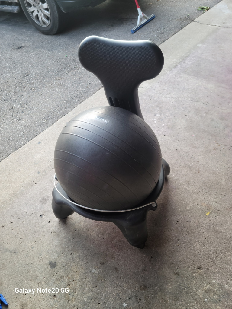 Gaiam Balance Ball Chair - Great Condition!