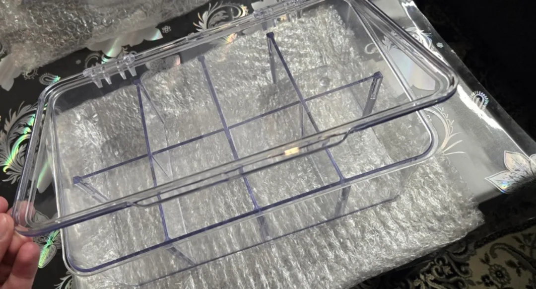 Clear Plastic Organizer Box thumbnail