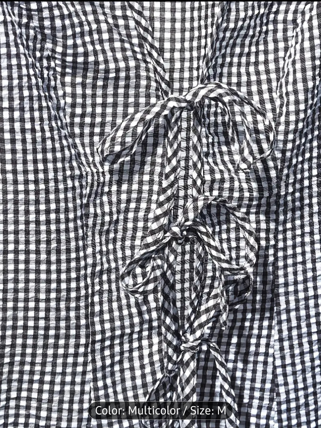 Plaid Two-Piece Set - Size M - photo 3