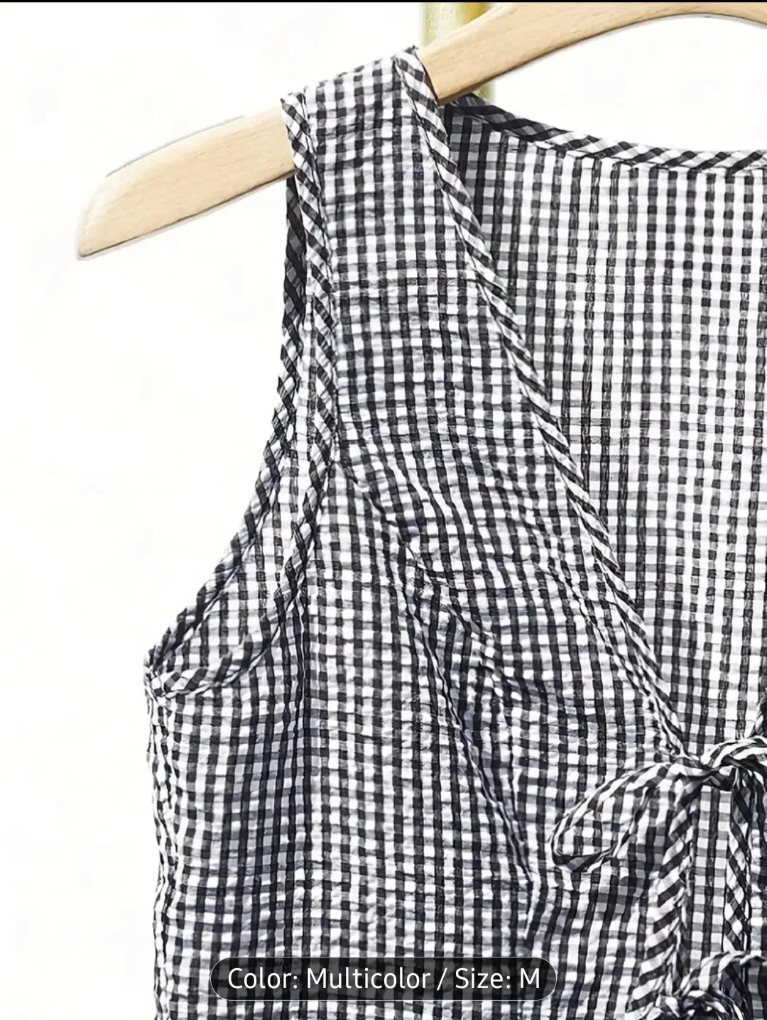 Plaid Two-Piece Set - Size M image indicator(4)