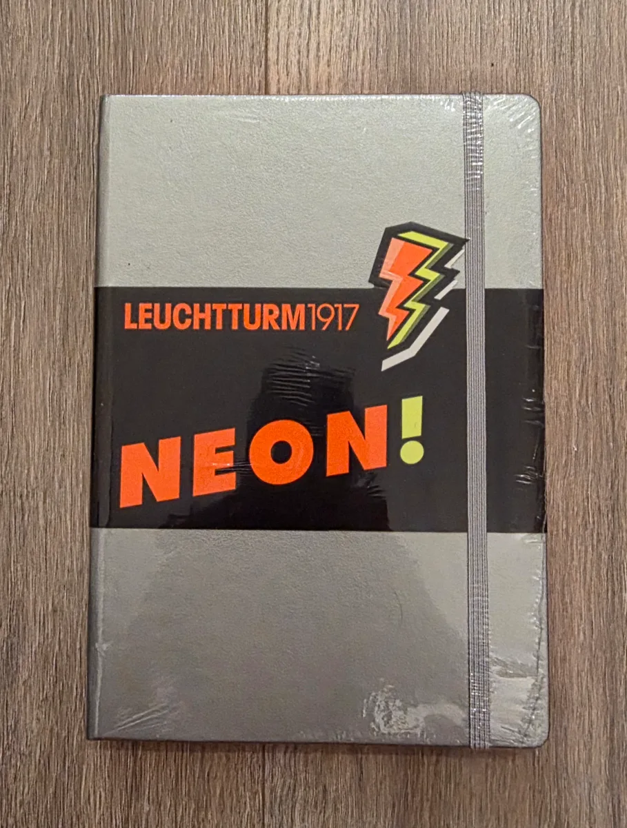 Leuchtturm1917 Orange Neon Dotted Notebook thumbnail