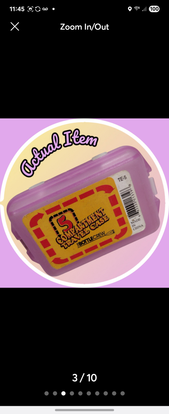 5 Compartment Pill Travel Organizer - photo 2