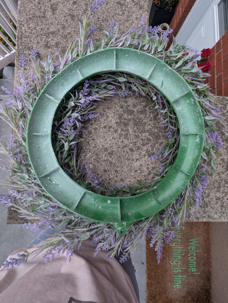 Lavender Wreath - photo 3