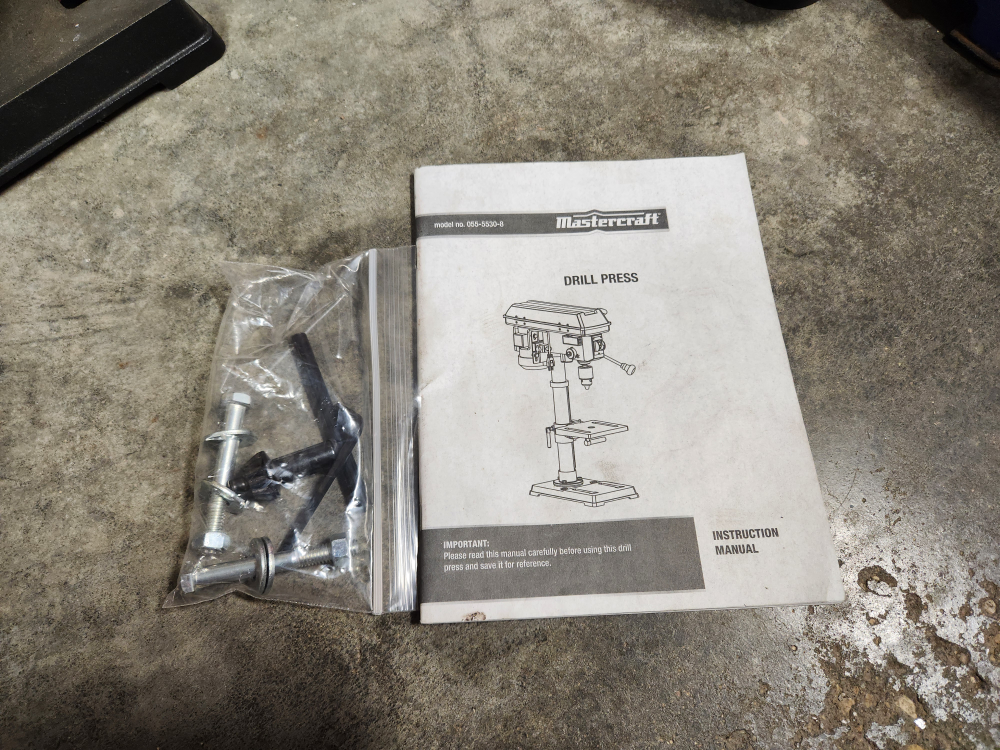 Mastercraft 10" Drill Press - photo 4