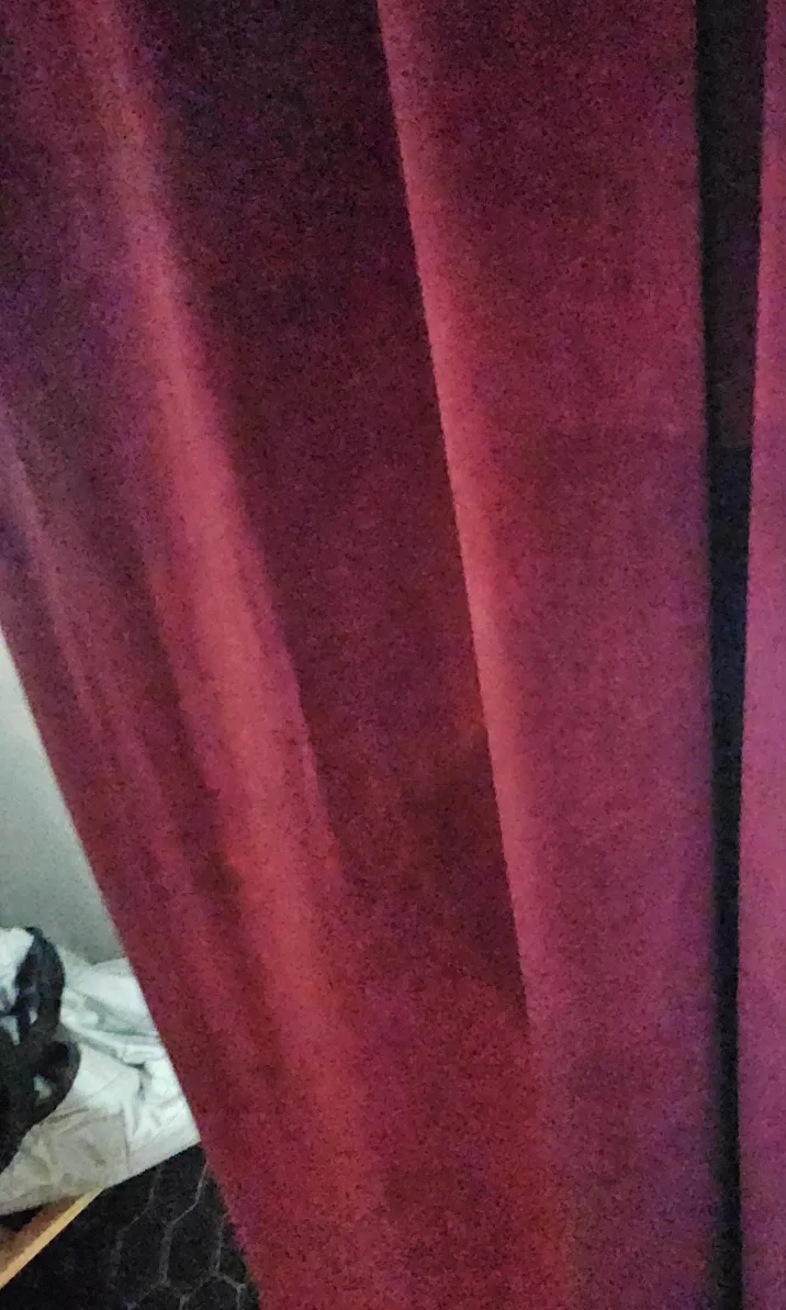Burgundy Velvet Curtains, Lined image indicator(2)