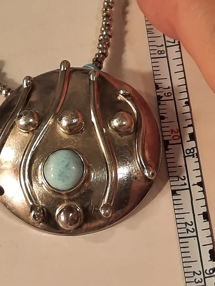 925 silver pendant and chain image indicator(3)