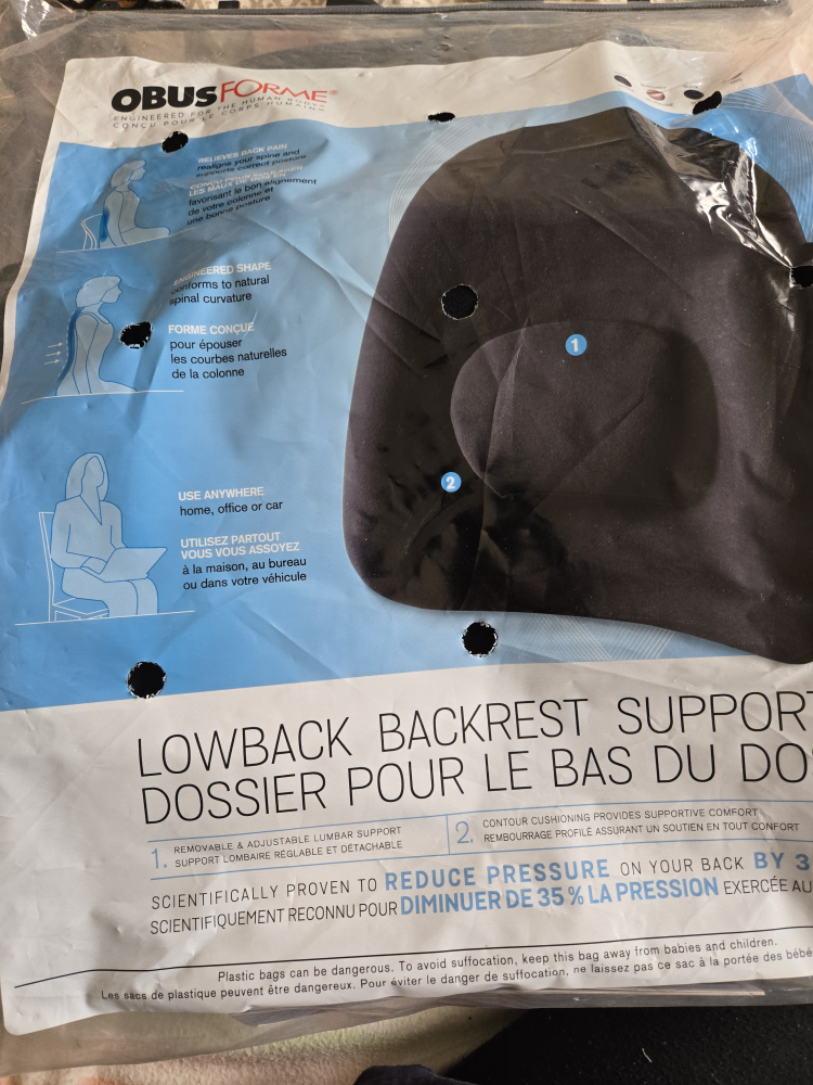 Obus Forme Backrest