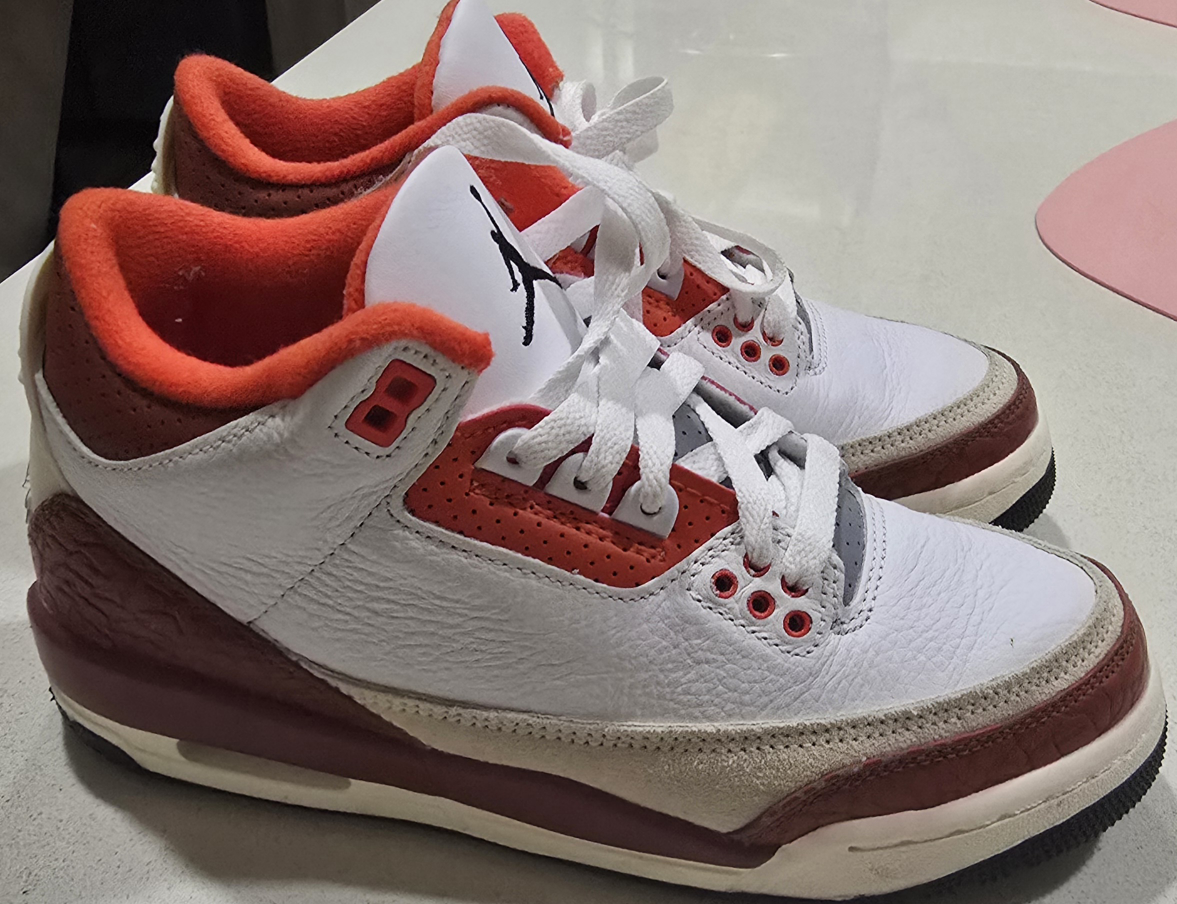 Air Jordan 3 Retro Se - "Dunk on Mars" Size 5Y - photo 4