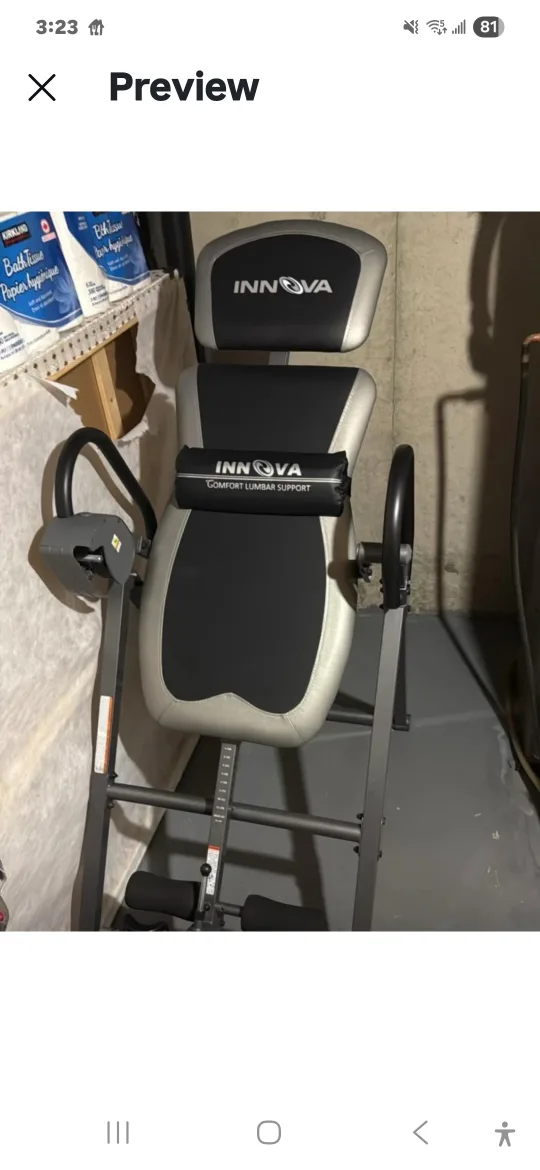 Innova Inversion Table image indicator(2)