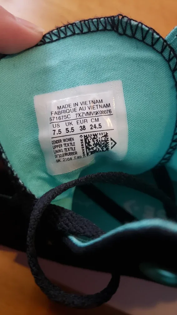 Converse All Star Lift Platform High Top - US 7.5 image indicator(4)