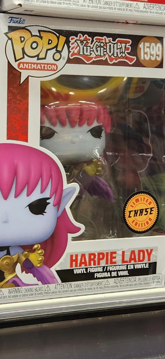 Funko Pop! Yu-Gi-Oh! Harpie Lady 1599 LE Chase Edition thumbnail