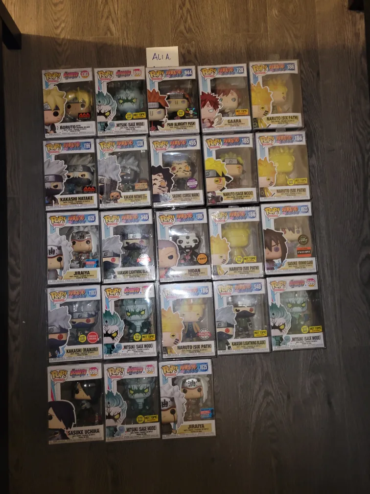 Naruto Funko Pops - Boruto, Gaara, Kakashi & More! thumbnail