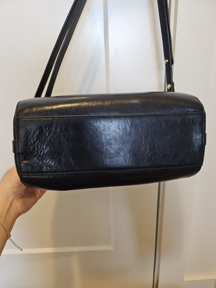Brahmin Black/Navy Leather Satchel - photo 5