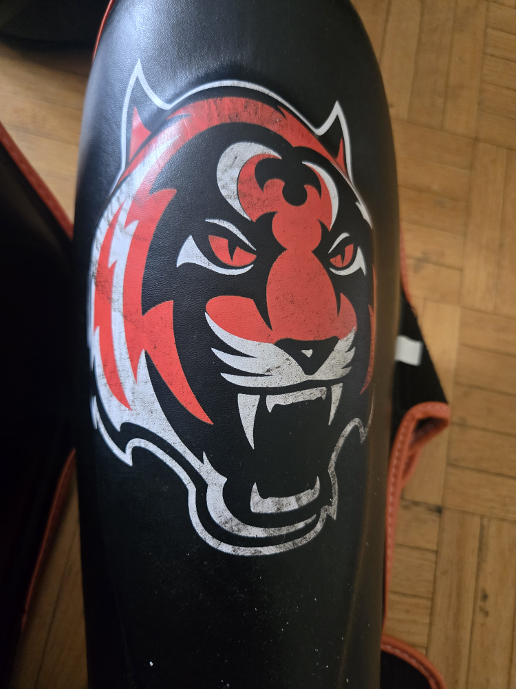 Tiger Pro martial arts Head Guard & Shin Guards Set - photo 5