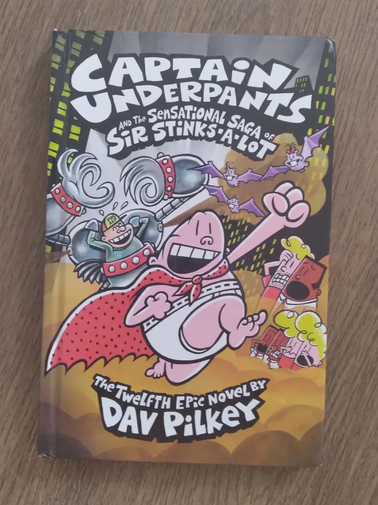 Captain Underpants & Sir Stinks-A-Lot by Dav Pilkey 📚 thumbnail