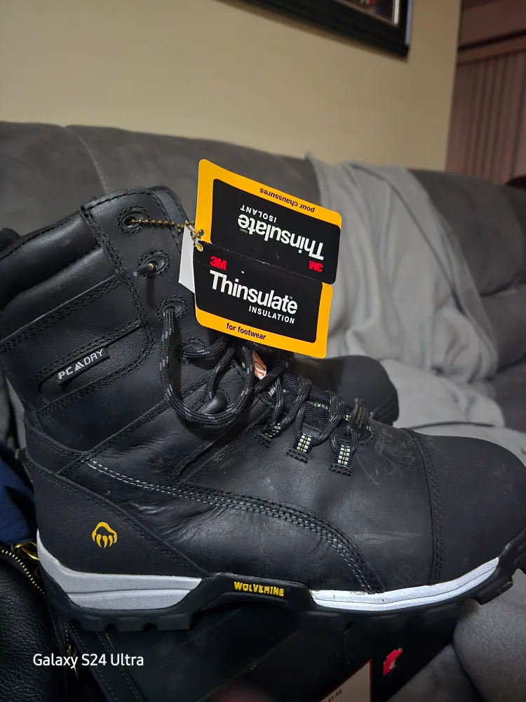 Wolverine 12EW Black Protective Footwear thumbnail
